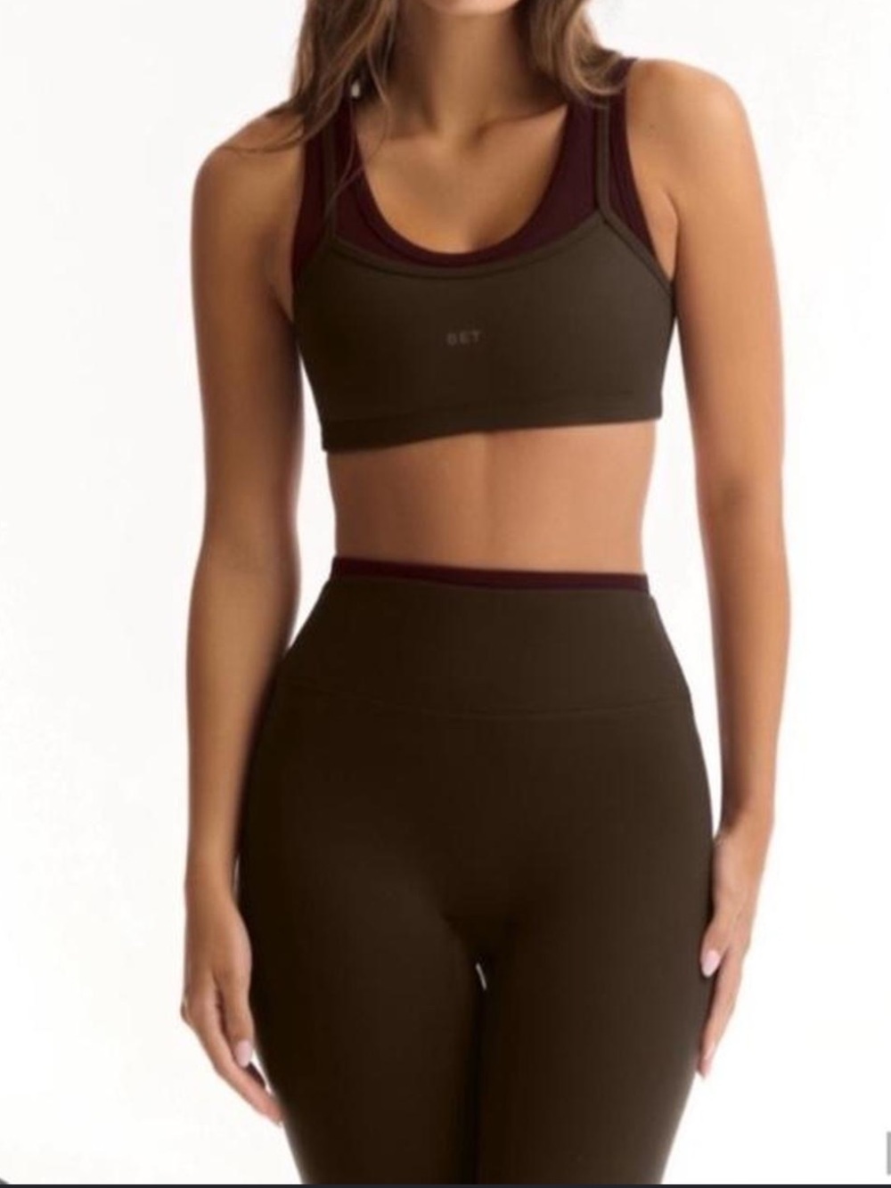 SET ACTIVE formcloud layered bra & leggings set